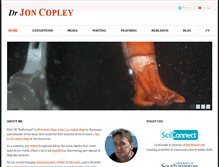 Tablet Screenshot of joncopley.com